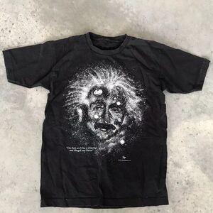Cotton Expressions Limited Albert Einstein Short Sleeve T-Shirt Juniors 10 11 12
